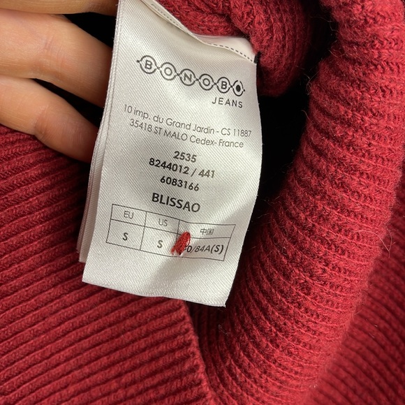 Vintage Bonobo Jeans sweater tank S - Picture 7 of 8